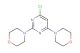 4,4'-(6-chloropyrimidine-2,4-diyl)dimorpholine