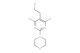 4-(4,6-dichloro-5-(2-chloroethyl)pyrimidin-2-yl)morpholine