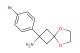 2-(4-bromophenyl)-5,8-dioxaspiro[3.4]octan-2-amine