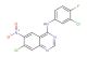 7-chloro-N-(3-chloro-4-fluorophenyl)-6-nitroquinazolin-4-amine