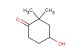 4-hydroxy-2,2-dimethylcyclohexanone