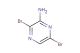 3,6-dibromopyrazin-2-amine