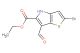 ethyl 2-bromo-6-formyl-4H-thieno[3,2-b]pyrrole-5-carboxylate