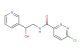 6-chloro-N-(2-hydroxy-2-(pyridin-3-yl)ethyl)pyridazine-3-carboxamide