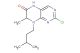 2-chloro-8-isopentyl-7-methyl-7,8-dihydropteridin-6(5H)-one