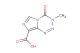 3-methyl-4-oxo-3,4-dihydroimidazo[5,1-d][1,2,3,5]tetrazine-8-carboxylic acid