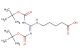 5-(2,3-bis(tert-butoxycarbonyl)guanidino)pentanoic acid