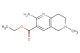 ethyl 2-amino-6-methyl-5,6,7,8-tetrahydro-1,6-naphthyridine-3-carboxylate