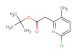tert-butyl 2-(6-chloro-3-methylpyridin-2-yl)acetate