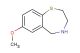 2,3,4,5-tetrahydro-7-methoxy-1,4-benzothiazepine