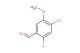 4-chloro-2-fluoro-5-methoxybenzaldehyde