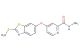 N-methyl-4-((2-(methylthio)benzo[d]thiazol-6-yl)oxy)picolinamide