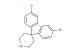 4-(4-bromophenyl)-4-(4-chlorophenyl)piperidine