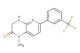 1-methyl-6-(3-(trifluoromethyl)phenyl)-3,4-dihydropyrido[2,3-b]pyrazin-2(1H)-one