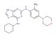 N6-cyclohexyl-N2-(2-methyl-4-morpholinophenyl)-9H-purine-2,6-diamine