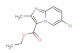 6-chloro-2-methyl-imidazo[1,2-a]pyridine-3-carboxylic acid ethyl ester