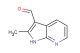 2-methyl-1H-pyrrolo[2,3-b]pyridine-3-carbaldehyde