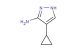 3-amino-4-cyclopropyl-1H-pyrazole