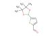 5-(4,4,5,5-tetramethyl-1,3,2-dioxaborolan-2-yl)thiophene-2-carbaldehyde