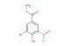 methyl 3-bromo-4-hydroxy-5-nitrobenzenecarboxylate