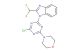 4-(4-chloro-6-(2-(difluoromethyl)-1H-benzo[d]imidazol-1-yl)-1,3,5-triazin-2-yl)morpholine