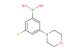 (3-fluoro-5-morpholinophenyl)boronic acid