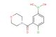 (4-chloro-3-(morpholine-4-carbonyl)phenyl)boronic acid