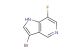 3-bromo-7-fluoro-5-azaindole