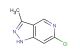 6-chloro-3-methyl-1H-pyrazolo[4,3-c]pyridine