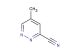 5-methylpyridazine-3-carbonitrile