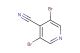 3,5-dibromo-4-cyanopyridine