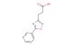 3-(5-(pyridin-3-yl)-1,2,4-oxadiazol-3-yl)propanoic acid