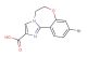 9-bromo-5,6-dihydrobenzo[f]imidazo[1,2-d][1,4]oxazepine-2-carboxylic acid