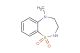 5-methyl-2,3,4,5-tetrahydrobenzo[f][1,2,5]thiadiazepine 1,1-dioxide