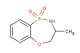 3-methyl-3,4-dihydro-2H-benzo[b][1,4,5]oxathiazepine 1,1-dioxide