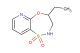 4-ethyl-3,4-dihydro-2H-pyrido[2,3-b][1,4,5]oxathiazepine 1,1-dioxide