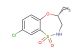 (R)-8-chloro-4-methyl-3,4-dihydro-2H-benzo[b][1,4,5]oxathiazepine 1,1-dioxide