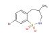 8-bromo-4-methyl-2,3,4,5-tetrahydrobenzo[f][1,2]thiazepine 1,1-dioxide