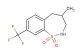 4-methyl-8-(trifluoromethyl)-2,3,4,5-tetrahydrobenzo[f][1,2]thiazepine 1,1-dioxide