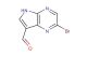 2-bromo-5H-pyrrolo[2,3-b]pyrazine-7-carbaldehyde