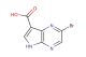 2-bromo-5H-pyrrolo[2,3-b]pyrazine-7-carboxylic acid