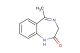 5-methyl-1H-benzo[e][1,4]diazepin-2(3H)-one