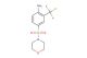 4-(morpholinosulfonyl)-2-(trifluoromethyl)aniline