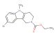 ethyl 8-bromo-5-methyl-3,4-dihydro-1H-pyrido[4,3-b]indole-2(5H)-carboxylate