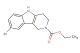 ethyl 8-bromo-3,4-dihydro-1H-pyrido[4,3-b]indole-2(5H)-carboxylate