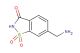 6-(aminomethyl)benzo[d]isothiazol-3(2H)-one 1,1-dioxide