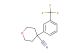 4-(3-(trifluoromethyl)phenyl)tetrahydro-2H-pyran-4-carbonitrile