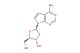 (2R,3S,5R)-5-(4-amino-7H-pyrrolo[2,3-d]pyrimidin-7-yl)-2-(hydroxymethyl)tetrahydrofuran-3-ol