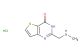 2-((methylamino)methyl)thieno[3,2-d]pyrimidin-4(3H)-one hydrochloride