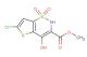 methyl 6-chloro-4-hydroxy-2H-thieno[2,3-e][1,2]thiazine-3-carboxylate 1,1-dioxide